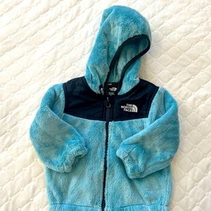 The Northface infant zip up hoodie-size 6-12 months
